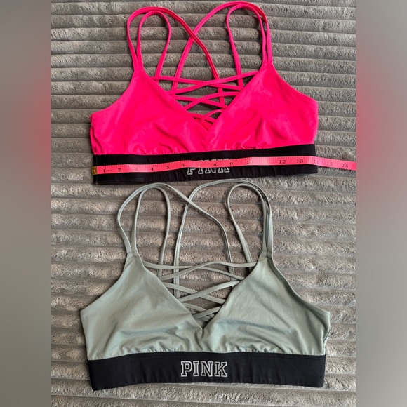 2 Pink sports bras - Picture 3 of 3